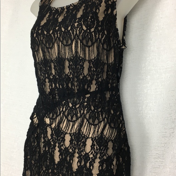 Rachael & Chloe Lace Overlay Gown Fresh Fashion - Picture 4 of 7